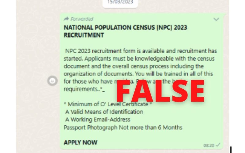 Census hoax