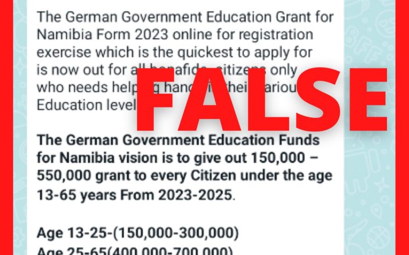German grant scam