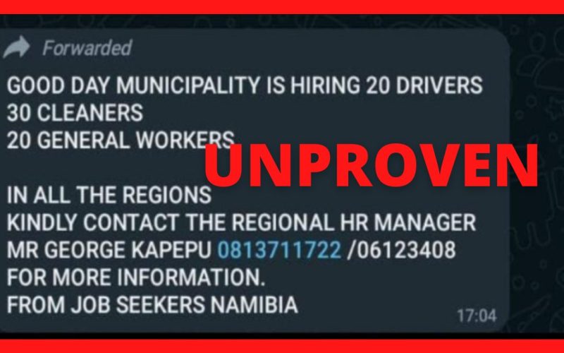 Municipality jobs scam (1)