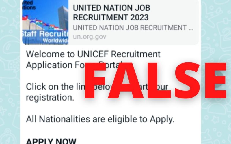 UN jobs scam